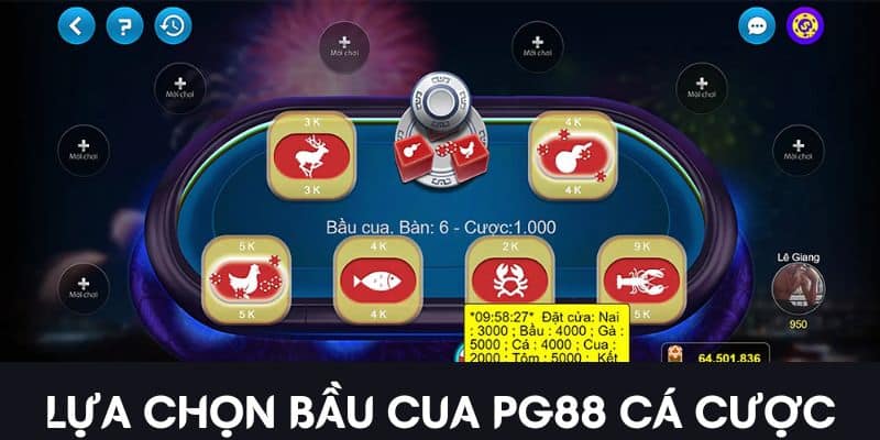 Bầu Cua PG88